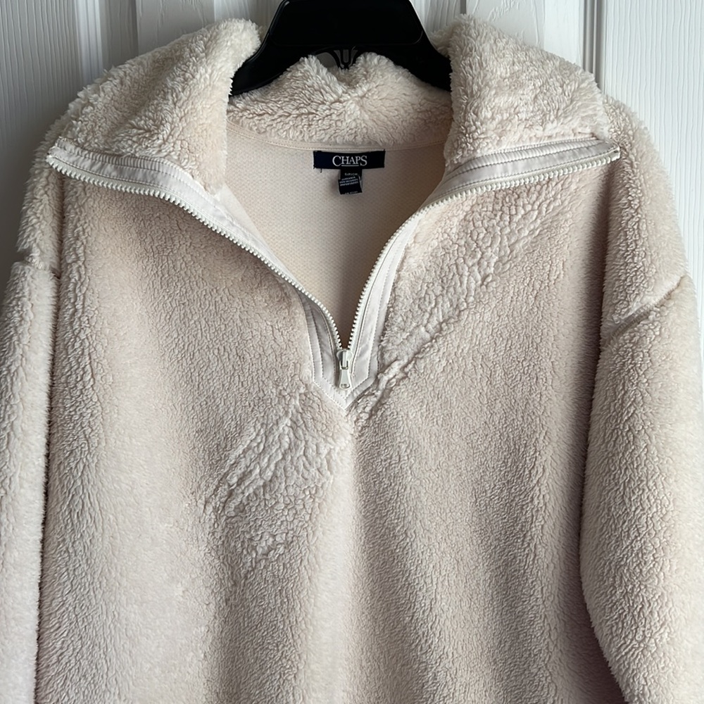 Chaps Sherpa pullover - Picture 4 of 6